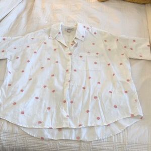 Madewell Daisy Short Sleeve Button Up